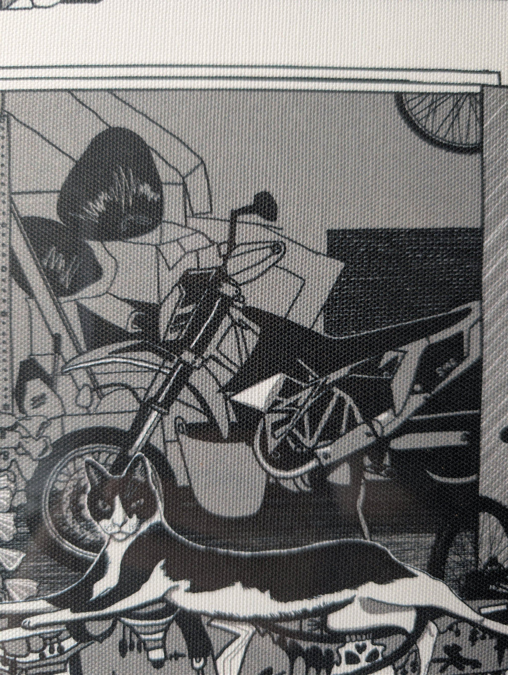 Grayson Perry, Reclining Artist, Framed Screen-Printed Textile, photograph 8