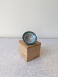 Kiyoshi Yamato, Blue Hagi (Aohagi) Sake Cup with Original Tomobako, photograph 1